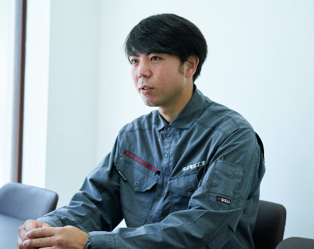 2014年入社 工事本部 信通工事部/通信課